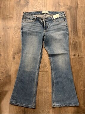 Hollister Medium Light Blue Flare Jeans
